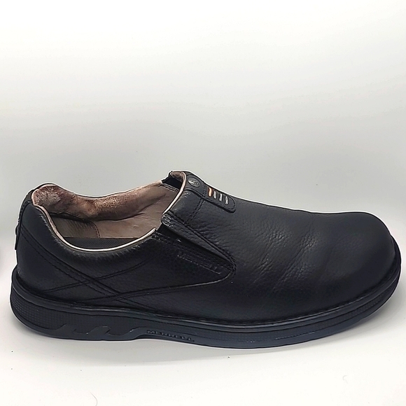 MERRELL sz13 World Legend black Loafers slip ons - Picture 1 of 11